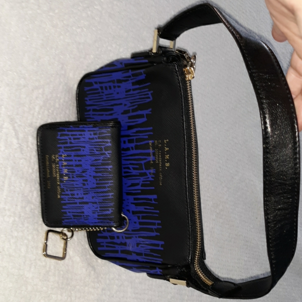 SOLD...L.A.M.B. Handbag with Wallet